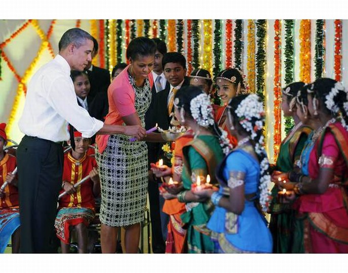 President & Mrs. Obama visit Our School